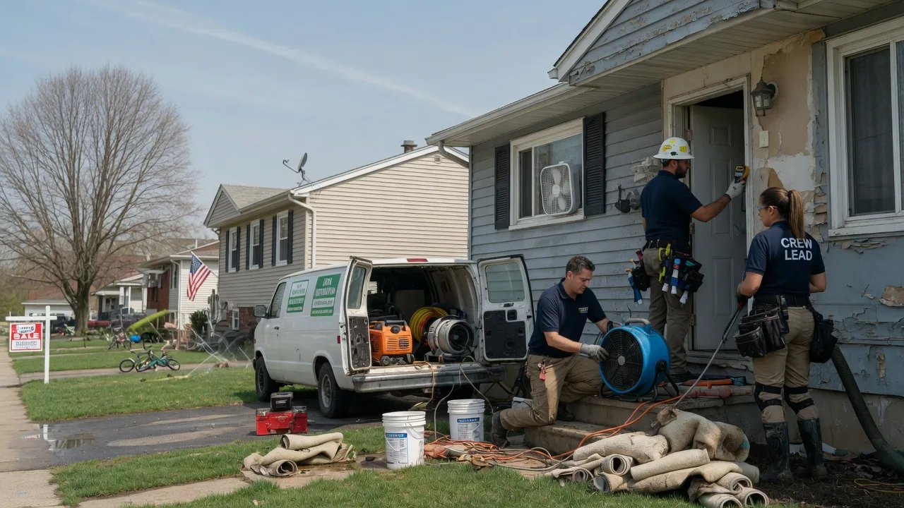 Flood Cleanup in Cedarville, MI near me
