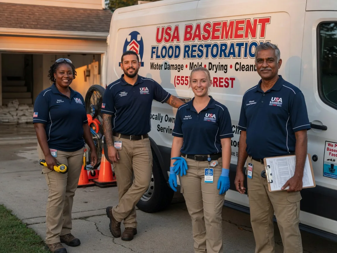 Basement Flood Cleanup company in Cedarville, MI