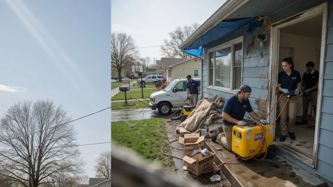 Basement Flood Cleanup in Cedarville, MI near me